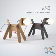 Get out dog lamps by eno studio