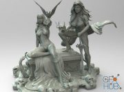 Vampirella and Lady Death – 3D Print