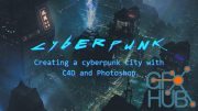 Creating a Cyberpunk City with C4D