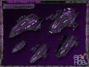 Unity Asset – Traiwynd Starship Fleet Package
