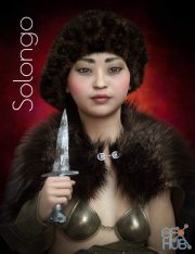 Solongo - A Beautiful Mongolian Female
