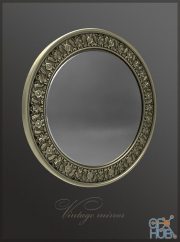Vintage mirror (max, obj)