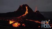 MotionArray – Volcanic Eruption In Iceland 964746