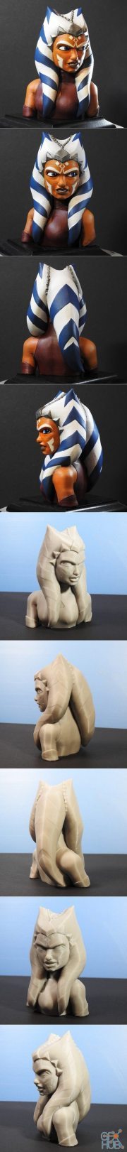 Ahsoka Tano Bust – 3D Print