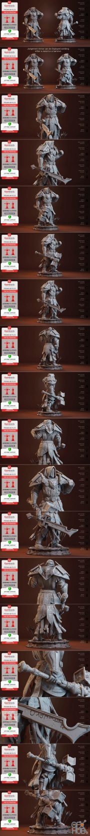 Paladin Judgement Armor – 3D Print