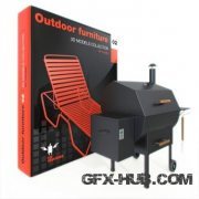 10ravens - 3D Models Collection 014 Outdoor Furniture 02