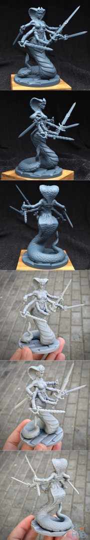 Naga Queen – 3D Print