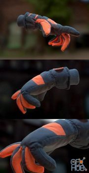 Scanned Gloves (max, fbx, obj)