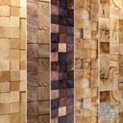 Wooden mosaic. Collection