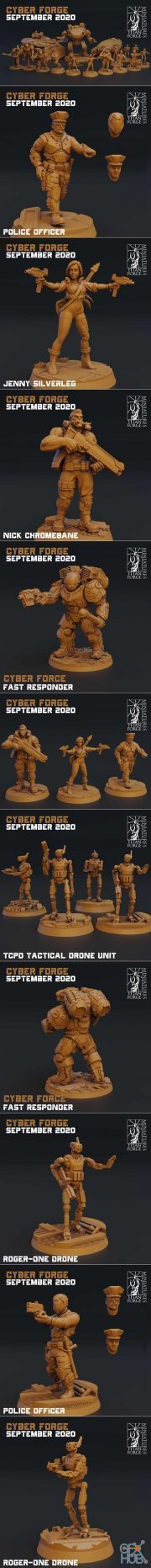 Cyber Forge September 2020 – 3D Print