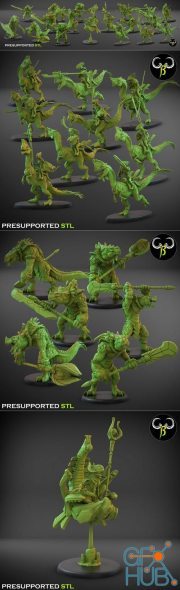 Clay Beast Creation - Star Scales April 2021 – 3D Print