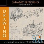 Gumroad – Foundation Patreon – Dynamic Sketching: Hard Surface