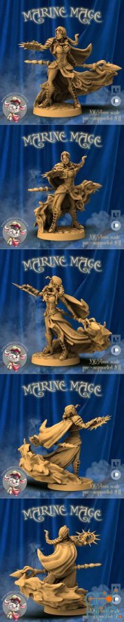 Marine Mage – 3D Print