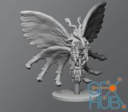 Poison Butterfly – 3D Print