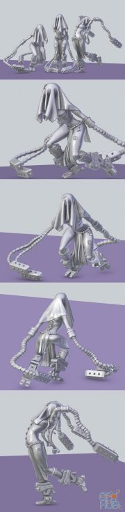 Arcofabulous Flagellant Set 1 – 3D Print