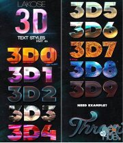 GraphicRiver - Lakose 3D Text Styles Part 46 23661741