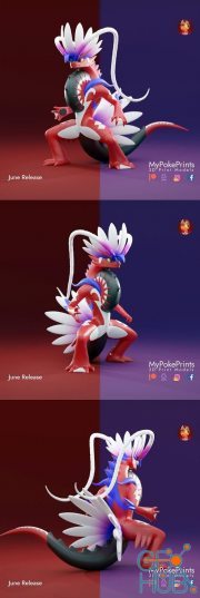 MyPokePrints - Koraidon – 3D Print