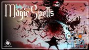 GameDev Market – White & Black Magic Sound Effects Library – Medieval Fantasy Dark Witchcraft Holy Healing Spells SFX