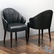 Design chairs with shaped armrests and cloves S07
