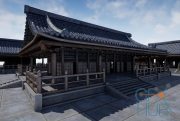 Cubebrush – Asian Temple – UE4