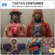 PHOTOBASH – Tibetan Costumes