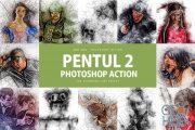 CM - Pentul 2 Photoshop Action 2374167