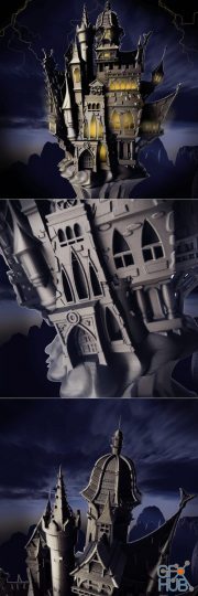 Vampire Castle – 3D Print