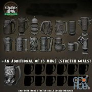 Mythic Mugs – 3D Print
