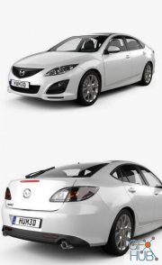 Mazda 6 Sedan 2011 Hum 3D