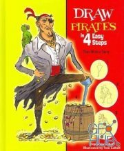 Draw Pirates in 4 Easy Steps – Then Write a Story (EPUB)