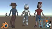 Udemy – Low-Poly Character Modeling & Animation in Blender for Unity
