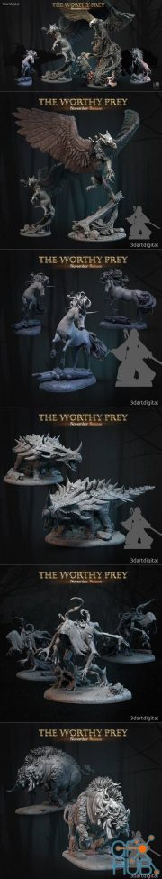 3DArtDigital - The Worthy Prey – 3D Print