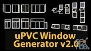 Gumroad – uPVC Window Generator v2.0 for 3ds Max