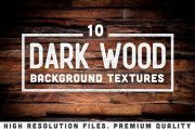 Creativemarket – 10 Dark Wood Background Textures