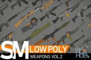 Unity Asset – Low Poly Weapons VOL.2