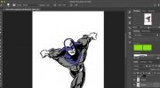 Photoshop CC Coloring Comic Characters