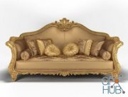 3-seater sofa 14440 by Modenese Gastone