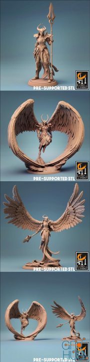 Angelic Warrior – 3D Print