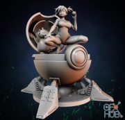 Misty-Team Rocket Sexy – 3D Print