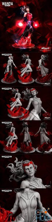 Wicked - Wanda Sculpture – 3D Print