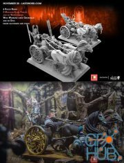 Elven Princes and their Warchariots – 3D Print