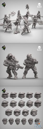 Reptilian Overlord – 3D Print