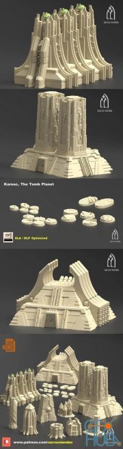 Karnac, The Tomb Planet – 3D Print