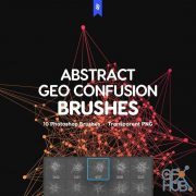 GraphicRiver - Geometrical Confusion Brushes 20792759