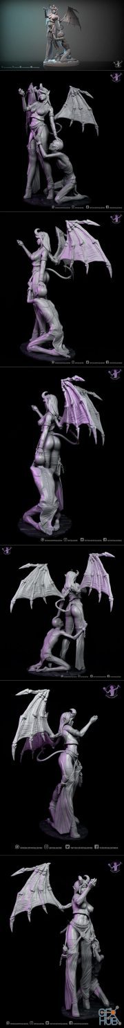 Sarysa - Cruel Lust – 3D Print