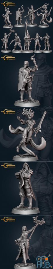 Galaad Miniatures February 2022 – 3D Print
