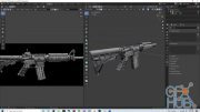 How To Model Low Poly Guns In Blender