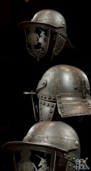 Helmet of King James II PBR