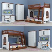 Ethno-style children bedroom