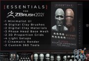ArtStation Marketplace – The Essentials toolkit (Zbrush 2021 only)